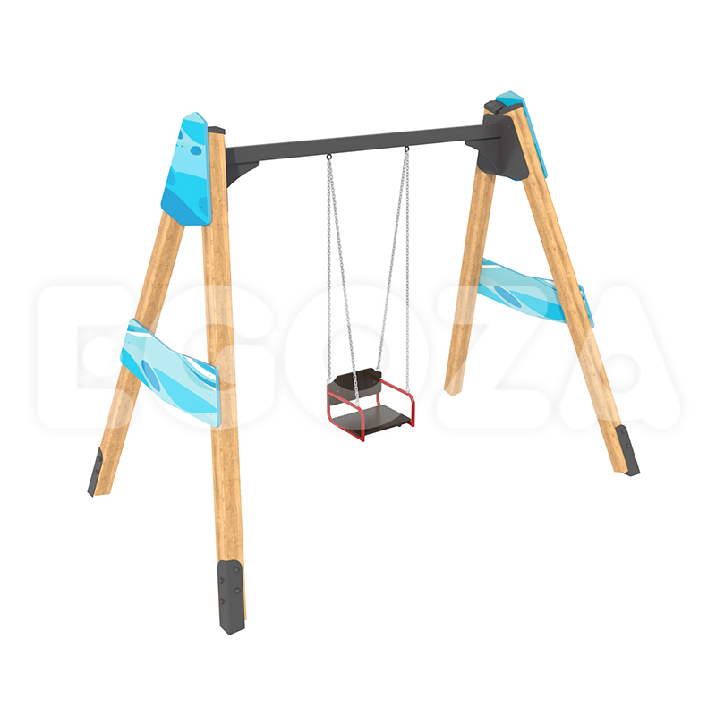 Качели одинарные «Лагуна» 1030